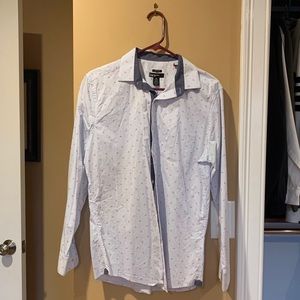 Button Up with Flamingos on it (Cool)